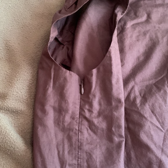 Coldwater Creek brown, shift dress.  Size 6.  Knee length. - Picture 5 of 5